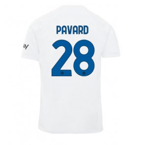 Inter Milan Benjamin Pavard #28 Gostujuci Dres 2023-24 Kratak Rukavima